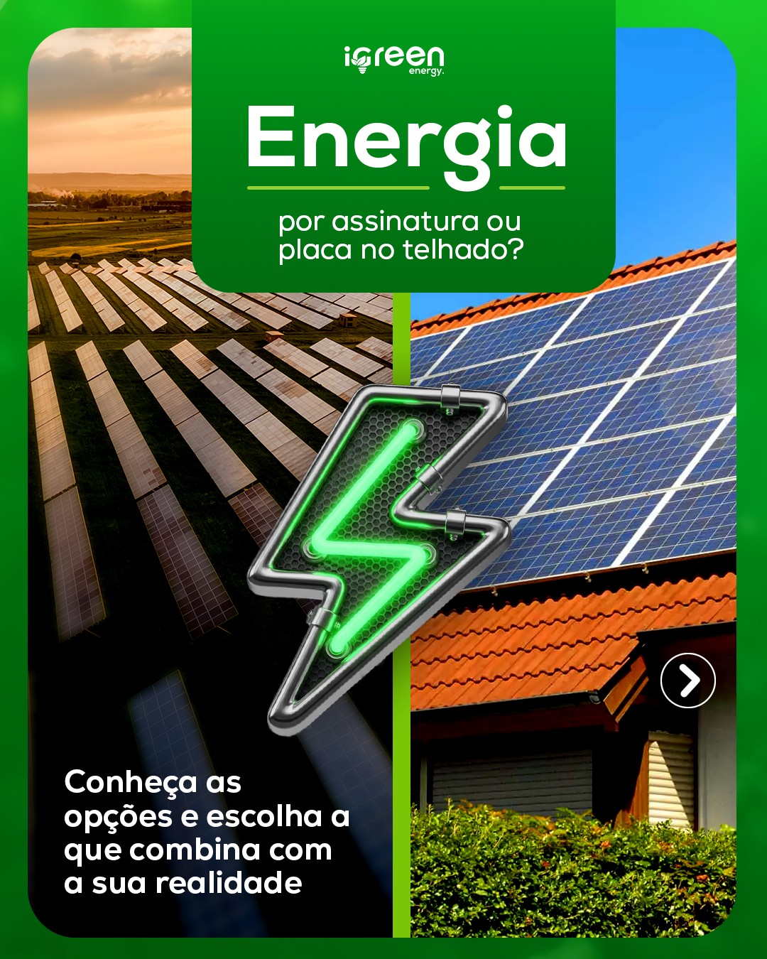 Por assinatura ou placa no telhado?