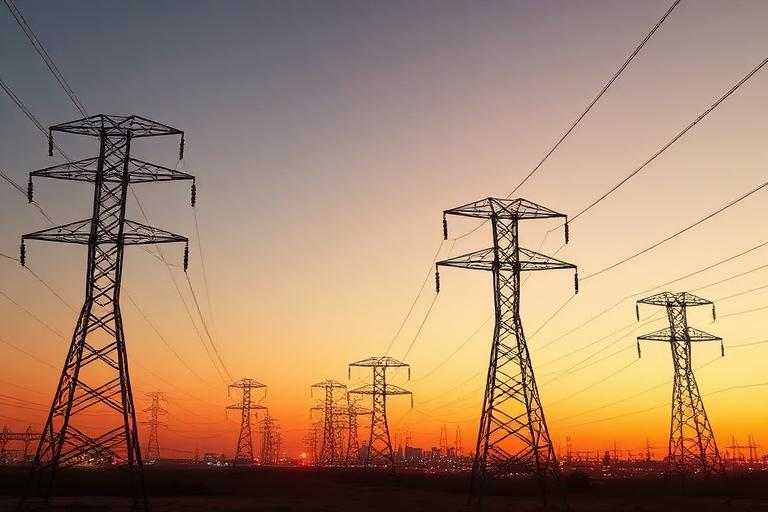Torres de transmissão de energia elétrica